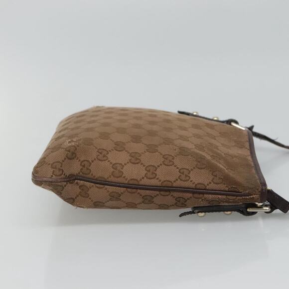 GUCCI GG Canvas Shoulder Bag Brown - Picture 4 of 12